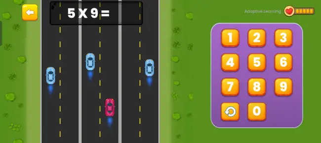 Car Race - Adaptive Algorithm