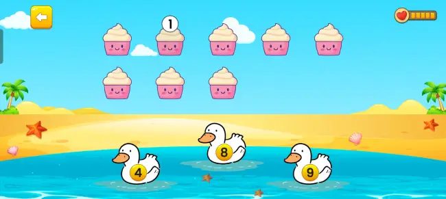 Duck Dash Number Tracing