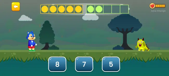 Monster Buster: Visual Counting
