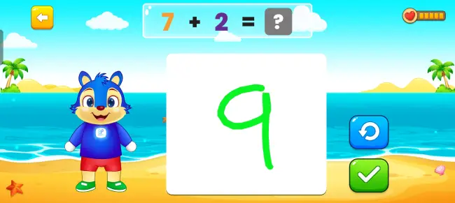 Touch and type : Math